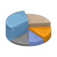 illustration of Visual Data Sharing vector