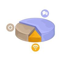 Data Information Circle vector