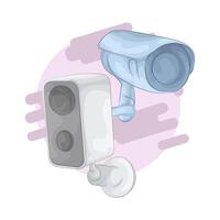 Advanced Security Camera vector