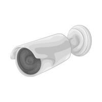 illustration of 24 Hour Monitoring Camera vector