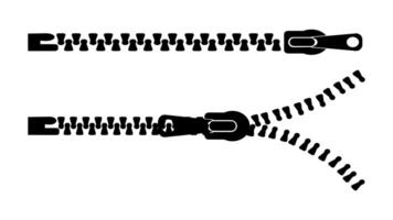 zipper with zipper and zipper with zipper on white background vector