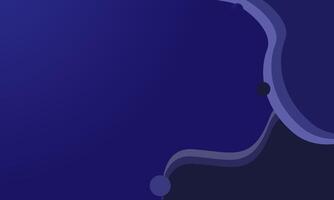 Dynamic waves abstract fluidity blue colors vector