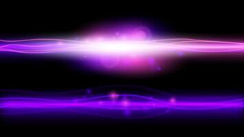Neon light glow line set for futuristic modern design.Neon color glowing Abstract lines background, light overlay effect . Laser beams luminous abstract sparkling. illustration vector