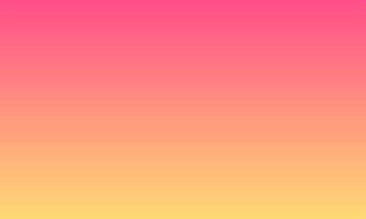 Abstract pink and yellow color gradient texture. Modern smooth sunset background illustration template for decoration, surface, advertising, artwork, landing page, banner, poster, display, greeting vector