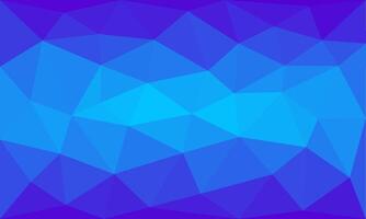 Colorful gradation abstract geometric polygon background. Elegant blue sky color gradient atmosphere illustration template for banner, web, cover, greeting, decoration, display, advertising, surface vector