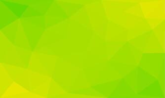 Abstract triangle pattern background texture. geometric low polygon green and yellow gradient design for wallpaper, greeting, banner, page surface, business, presentation, advertising vector