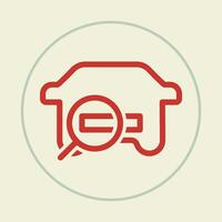 Number plate trendy icon luxurious abstract illustration colorful artwork lovely design vector