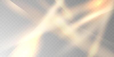 Multicolored light effect and zigzag ribbons falling from above on streamer, tinsel vector