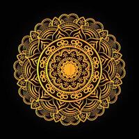 Print Mandala Template vector