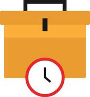 Work Time Management vector