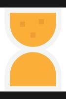 Hourglass Timer Clock vector