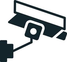 Security camera observing, modern surveillance system for safety vector