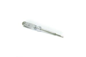 Voltage Tester Screwdriver Isolated photo