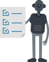 Robot Character and Check List Document png