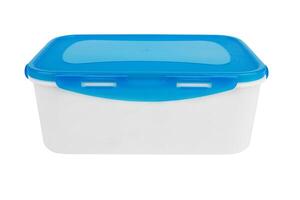plastic boxes isolated photo