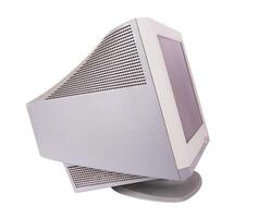 old computer monitor photo