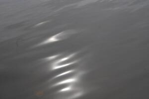 Light Reflections On Top Of Water Abstract photo