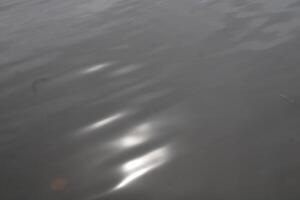 Light Reflections On Top Of Water Abstract photo