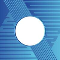Abstract blue gradient geometric square shapes on dark blue background with shadow decoration. Overlay blue gradient geometric shape graphic elements. Suit for poster, banner, flyer, brochure vector