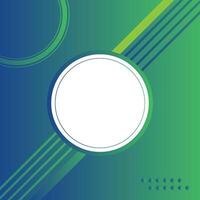 Modern Gradient abstract background With White Circle in center for business brochure banner and poster template background vector