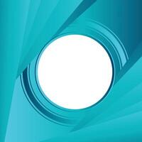 Blue pattern background abstract business banner with white circle in center. vector