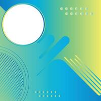 Gradient abstract background round white and green lime background vector
