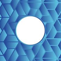 Product design template. Abstract geometrical background. Transparent pattern of 3d cubes and hexagons. illustration for banner, flyer, poster or brochure. vector