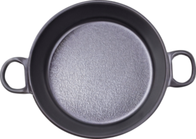 Top view of empty plate isolated on background. Dish cut out. png