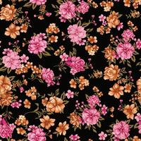 illustration of a small sow flower on a black background vector