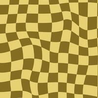 retro checkerboard social media backgrounds set. Groovy wavy y2k checkered prints vector