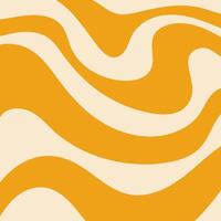 psychedelic retro background Groovy wavy y2k prints vector