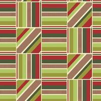 Christmas abstract design, stripe pattern in tones of red and green colors. Christmas pattern vector
