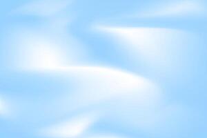 Abstract wavy water, ocean ripples with gradient mesh texture. Bright summer cloudy day. vector