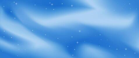 Abstract background with stars. Night time sky with soft clouds. Elegant background. vector