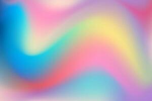 Abstract blurred gradient background. Vibrant colors vector