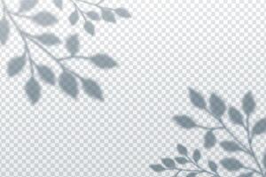 Minimalist blurred background with branches and leaves vector
