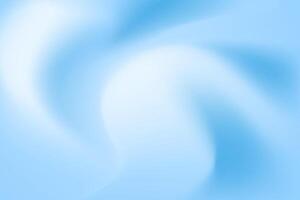 Abstract blue background with white waves. Cloudy sky with gradient mesh vector