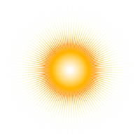 Sun Effect light lens flares png