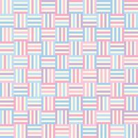 a light pink and blue checkered geometric pattern background vector