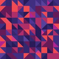 a dark pink, purple colorful abstract geometric pattern with squares and triangles vector