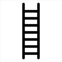 A ladder icon on a white background vector