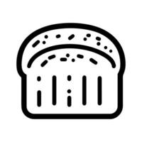Bread icon, bread line icon, bread line icon, bread line icon, bread line icon, vector