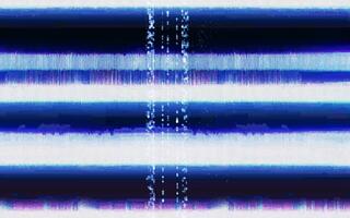 Glitch or static noise texture with white stripes and blue colored pixels. No signal 404 error. Abstract background Glitch Screen Effect Background. Overlay Digital Pixel Dots Noise Glitch Error. vector