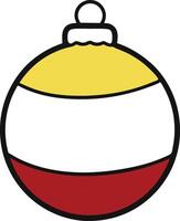 The ornamental ball is a stylish accent piece perfect for adding charm to any room vector