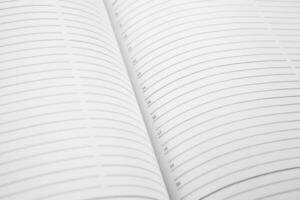 Open book with lines photo