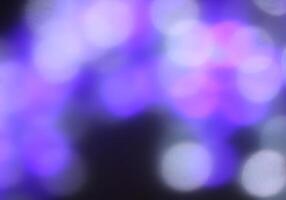 Abstract bokeh background. Blurred garland lights. photo