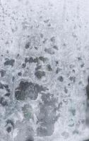 Abstract texture of a frozen background photo