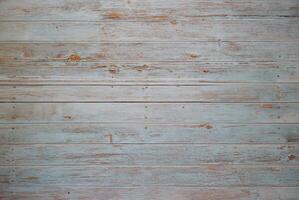 Top-Down View of Worn Wooden Surface - Vintage Texture photo