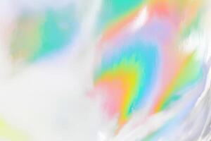 Abstract Rainbow Foil Texture Background photo
