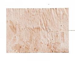 Old Paper Texture with Tape Isolated photo